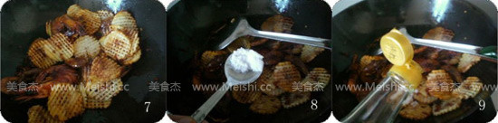Griddle Potato Spicy Shrimp recipe