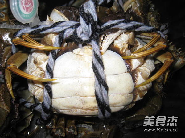 Steamed Hairy Crabs recipe