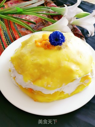 Mango Layer Cake (8 Inches) recipe