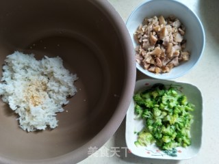 Broccoli Chicken Rice Ball recipe