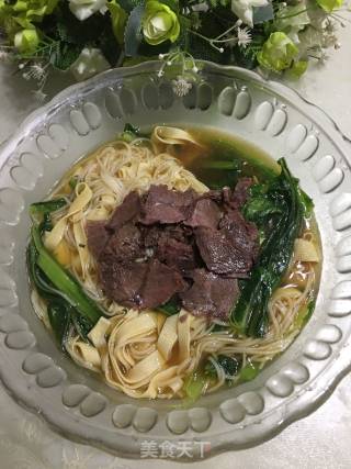 Beef Noodles in Clear Soup recipe