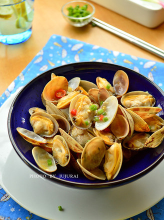 Oil Popped Clams recipe