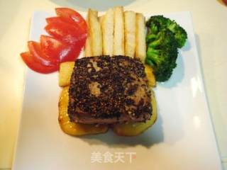 Pan-fried Tuna with Sweet and Sour Wasabi recipe