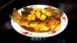 Grilled Barracuda with Frozen Tofu recipe
