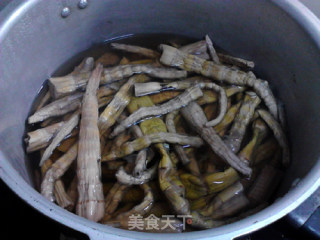 Soaked Dried Bamboo Shoots recipe