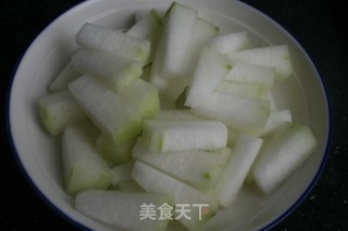 Shrimp and Winter Melon Strips recipe