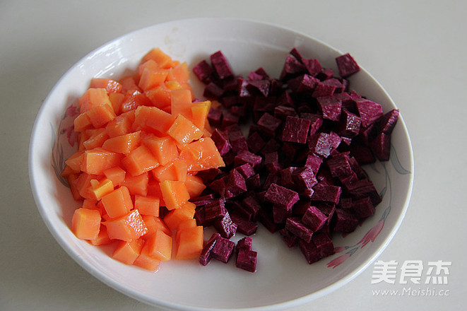 Purple Sweet Potato and Papaya Gnocchi recipe