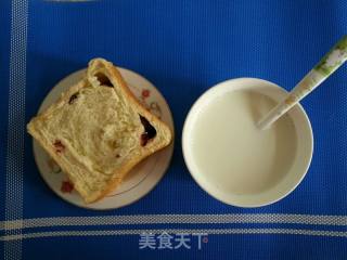 Cranberry Low Oil Condensed Milk Toast recipe