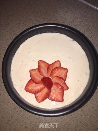 Strawberry Cheese Jelly Cake (no Bake) recipe