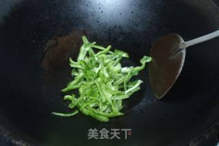 Green Pepper and Potato Shreds recipe
