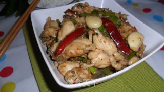 Stir-fried Garlic Frog recipe