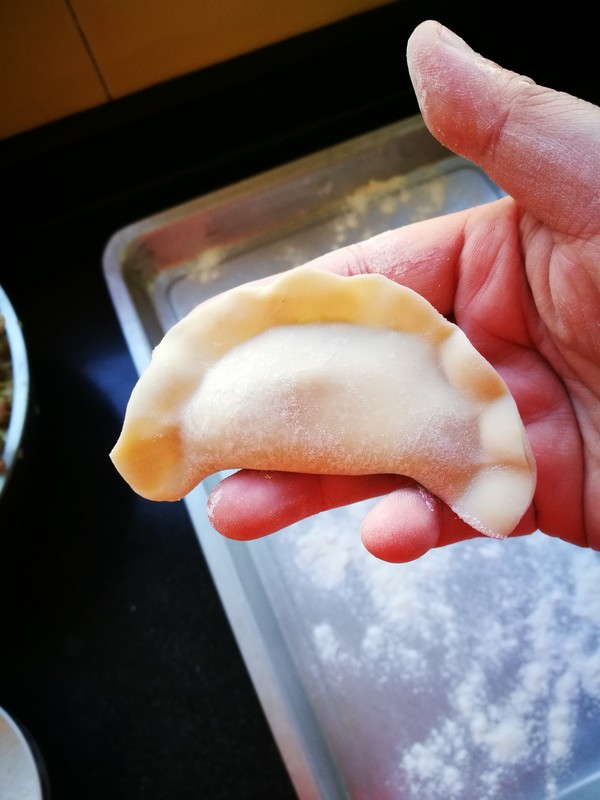 Cabbage Pork Dumplings recipe