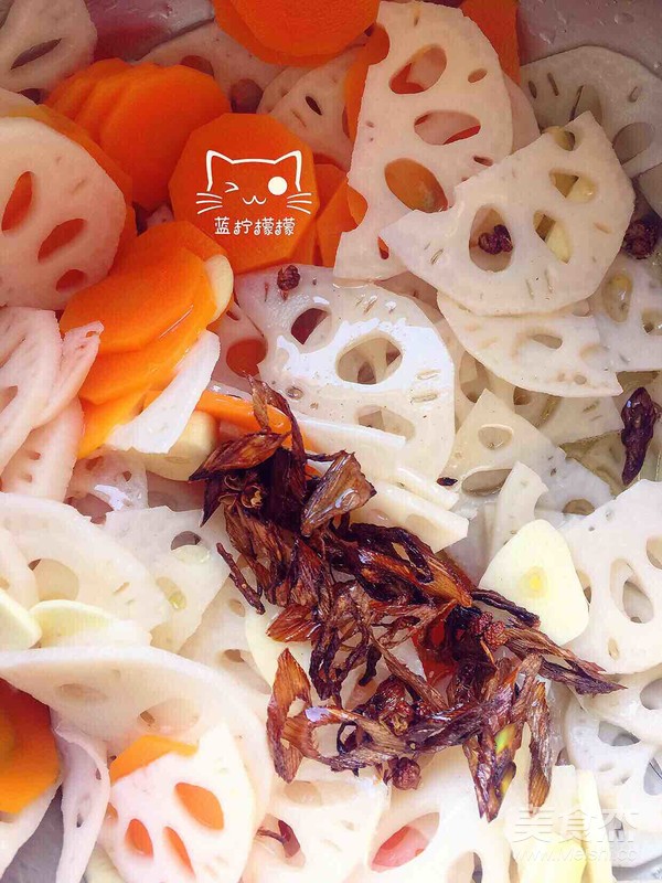 Mixed Lotus Root Slices recipe