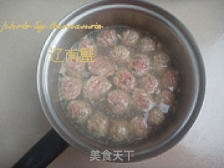 Cuttlefish Stewed Meatballs recipe