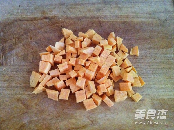 Sticky Glutinous Rice and Sweet Potato Porridge recipe