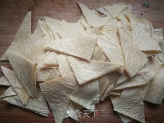 Fried Tofu Skin recipe
