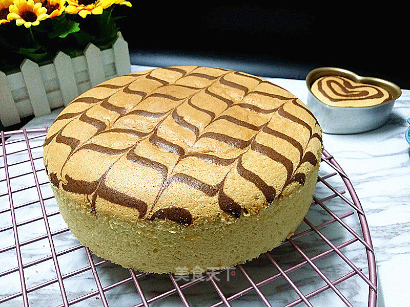 【jiangsu】cocoa Chiba Pattern Cake recipe