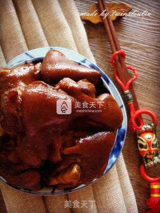 Sauce Pork Trotters recipe