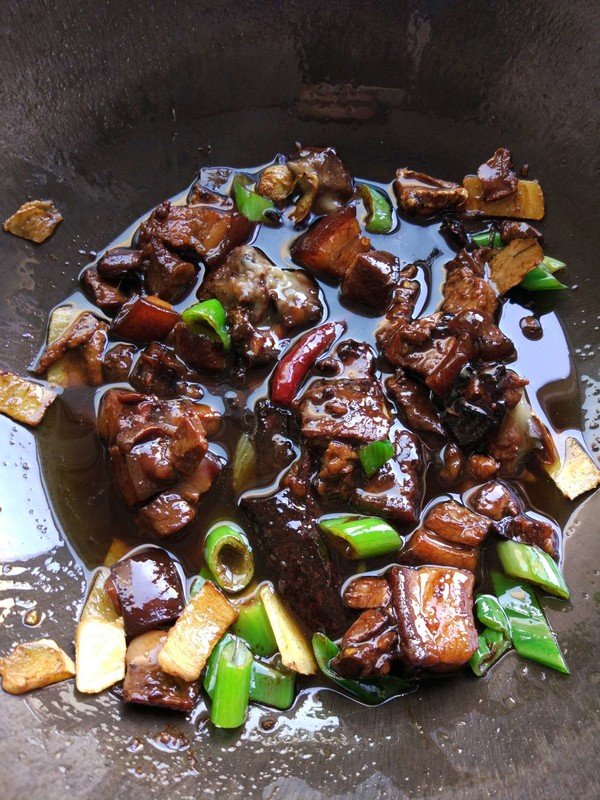 Braised Pork and Potato Noodles recipe