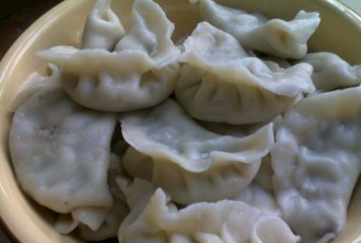 Wheat Celery and Shiitake Mushroom Dumplings recipe