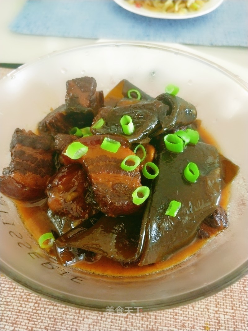 Rice Cooker Version ~ Braised Pork Kelp Buckle recipe