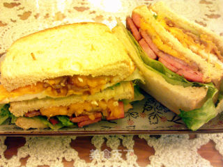 Homemade Club Sandwich recipe