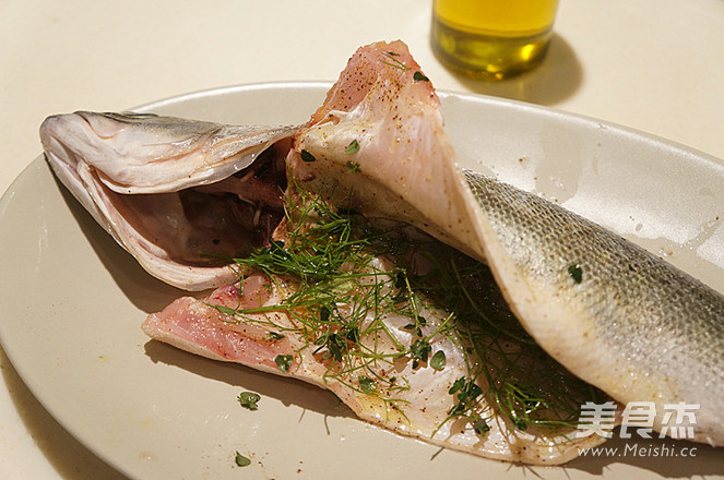 Salt Baked Sea Bass recipe