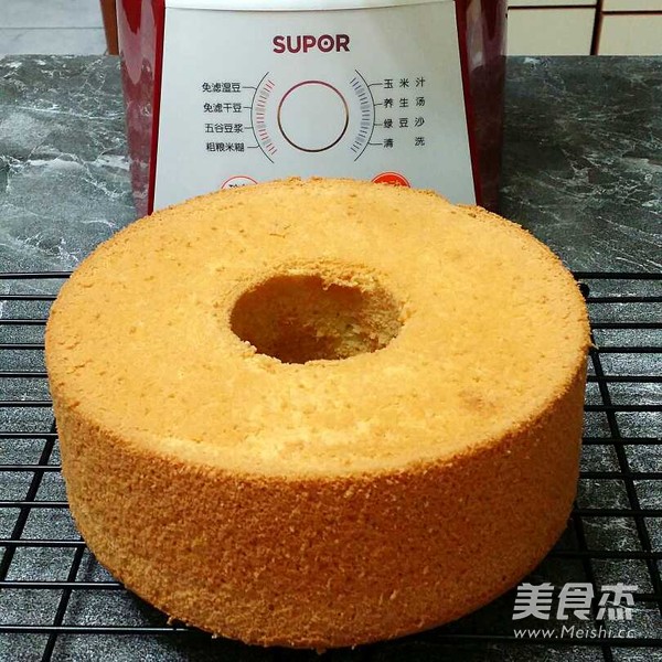 Supor Really Grinding Soy Milk Chiffon Cake recipe