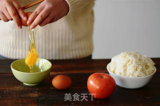 Solve Leftovers-tomato and Egg Fried Rice recipe