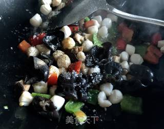 Stir-fried Fresh Scallops recipe