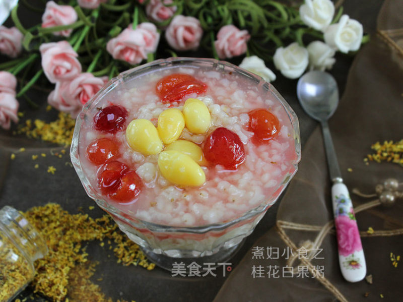 Osmanthus and Ginkgo Congee recipe