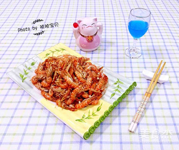 Stir-fried Shrimp with Garlic Chili Sauce recipe