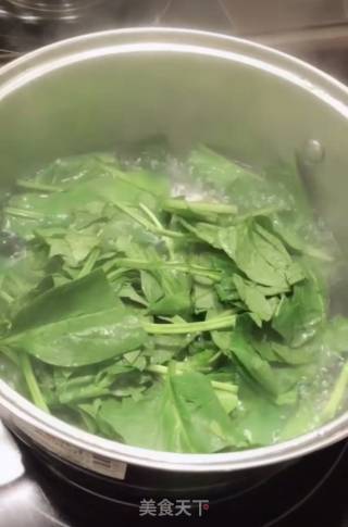 Spinach in Soup recipe