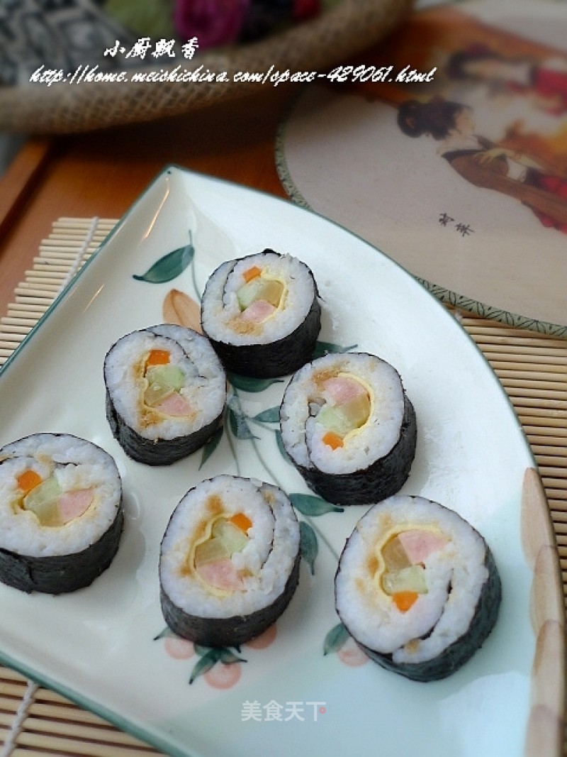 【flower Sushi】----assorted Sushi recipe