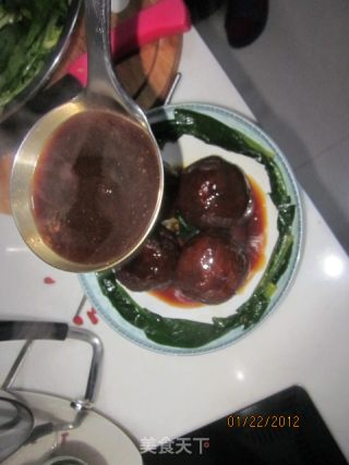 Braised Sixi Meatballs recipe