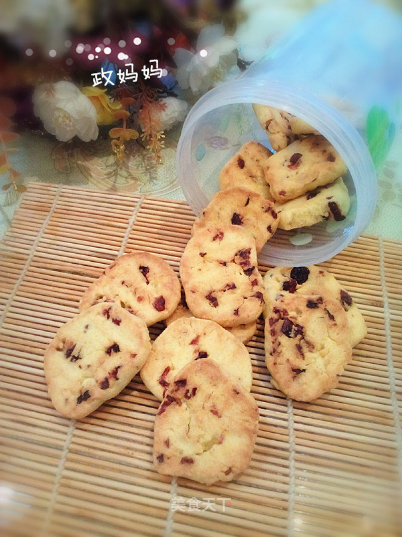 #trust之美#cranberry Biscuits recipe