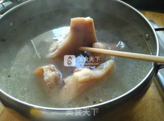 【garlic Pork Ears】 recipe