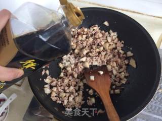 Steamed Egg with Mushroom Minced Meat recipe