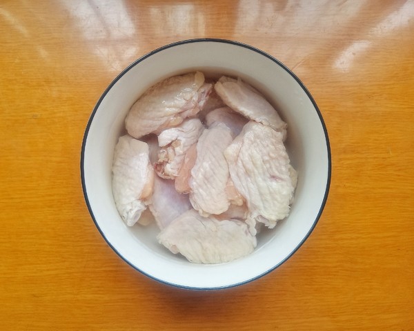 Steamed Salt Baked Chicken Wings recipe