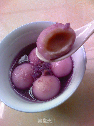 Purple Yu Linglong Shrimp Shaomai recipe