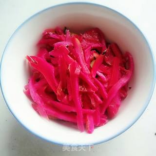 Honey Pickled Pitaya Peel recipe