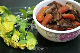 Braised Pork Ribs with Carrots recipe