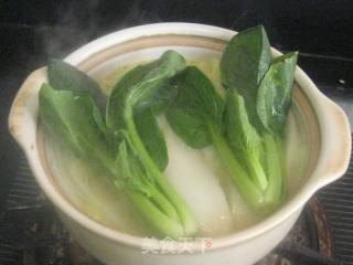 Chicken Soup with Ginkgo and Chinese Cabbage recipe