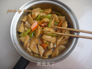 Braised King Pleurotus with Sauce recipe