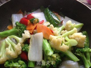 Stir-fried Mixed Vegetables recipe