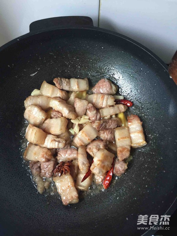 Braised Pork and Dried Bamboo Shoots recipe