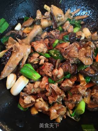 Braised Chicken with Mushrooms recipe