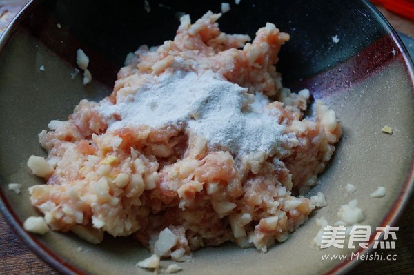 Steamed Egg Patties with Water Chestnuts recipe