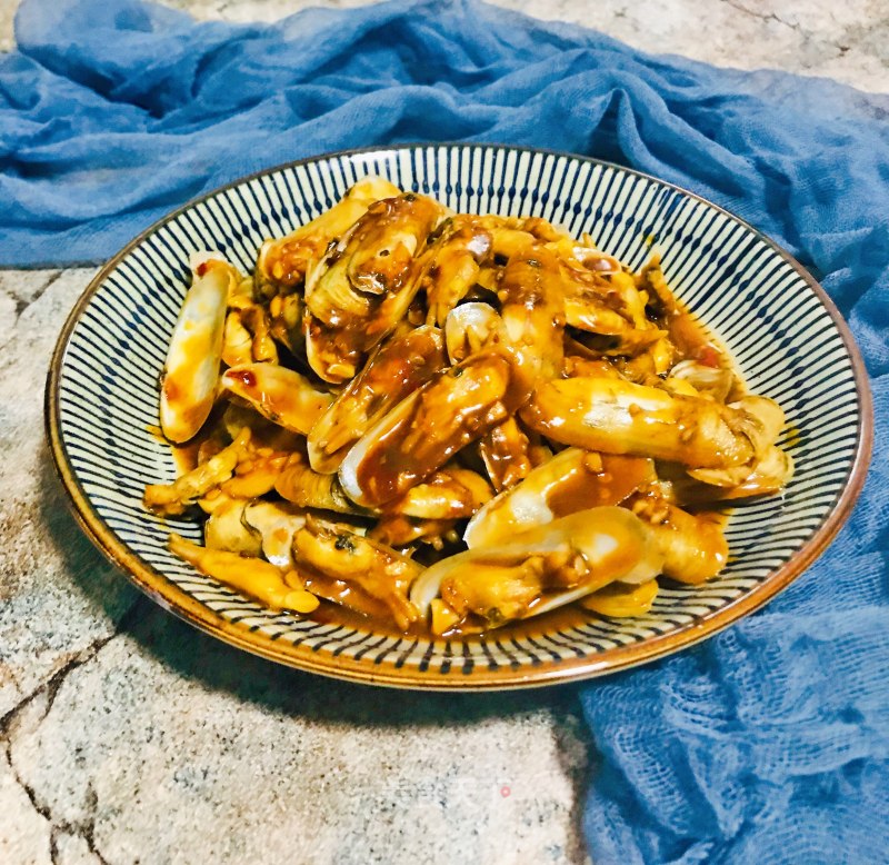 Stir-fried Razor Clams recipe
