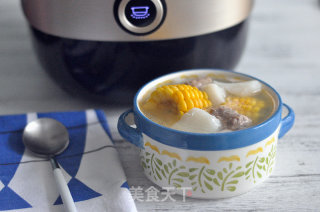 #铁腐烧饭就是香#corn Yam Pork Ribs Soup recipe
